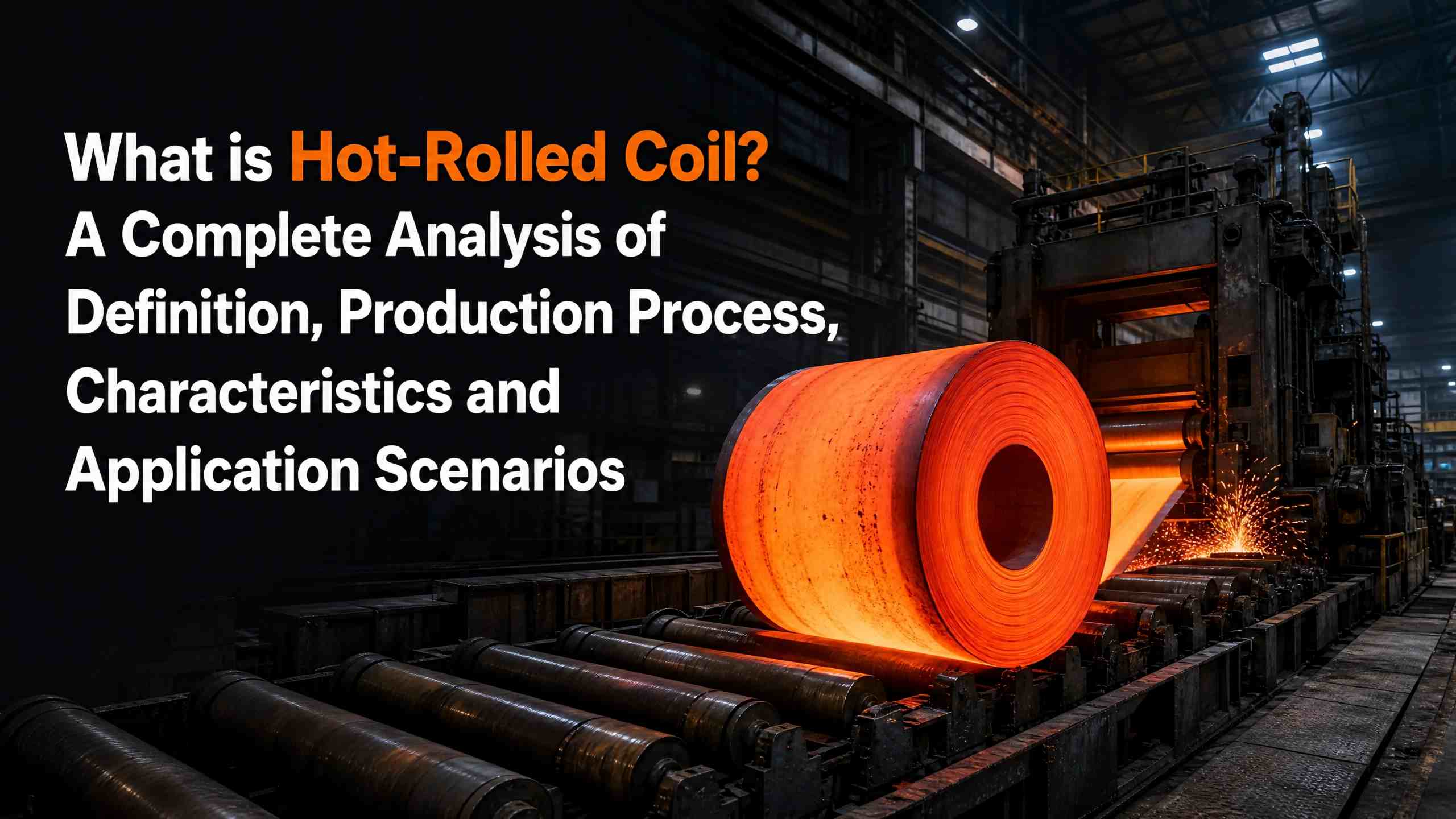 Ano ang Hot‑Rolled Coil? Isang Kumpletong Pagsusuri ng Depinisyon, Proseso ng Produksyon, Mga Katangian at Mga Sitwasyon ng Application