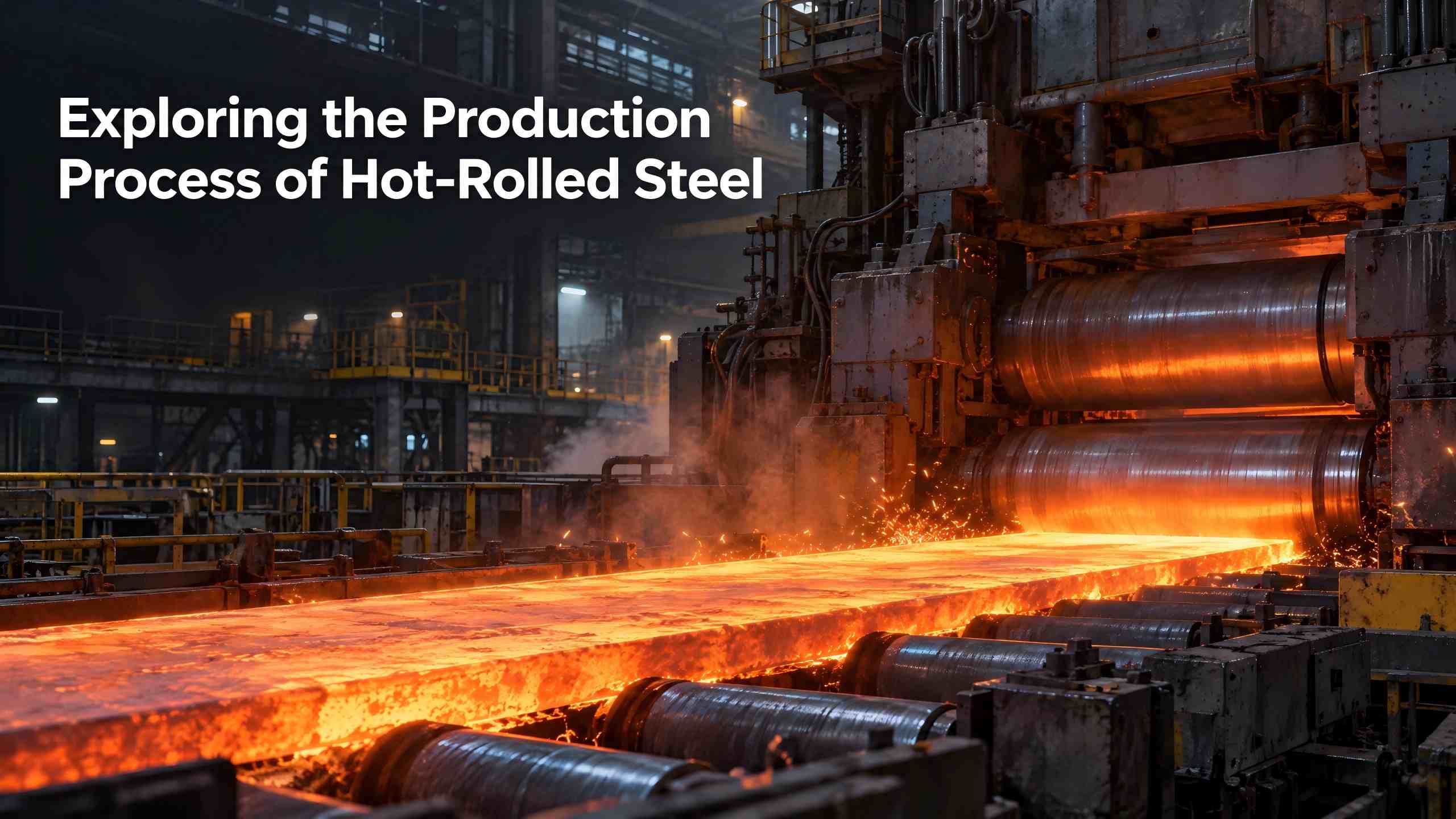 Paggalugad sa Proseso ng Produksyon ng Hot‑Rolled Steel