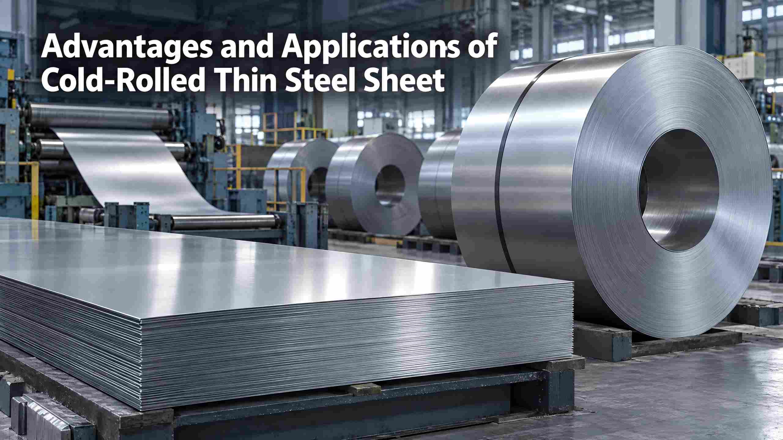 Mga Bentahe at Aplikasyon ng Cold‑Rolled Thin Steel Sheet