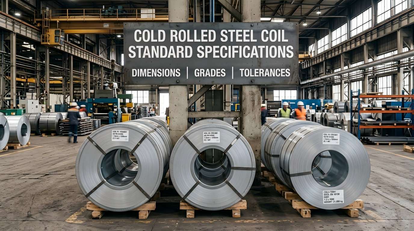 Cold Rolled Steel Coil Standard Specifications